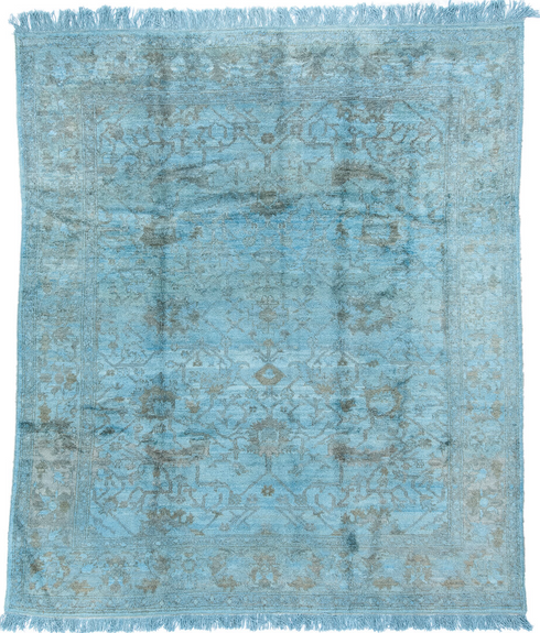 Vintage Oushak Area Rug (8' x 9')